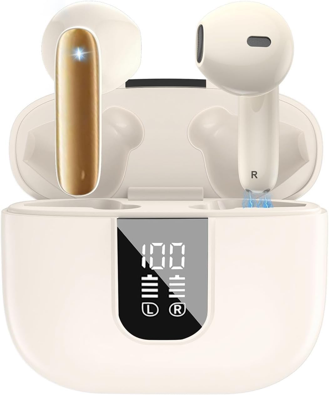 Słuchawki do biegania słuchawki douszne i douszne redukcja szumów bezprzewodowe słuchawki douszne Bluetooth szybkie ładowanie długa żywotność baterii tryb niskiego opóźnienia