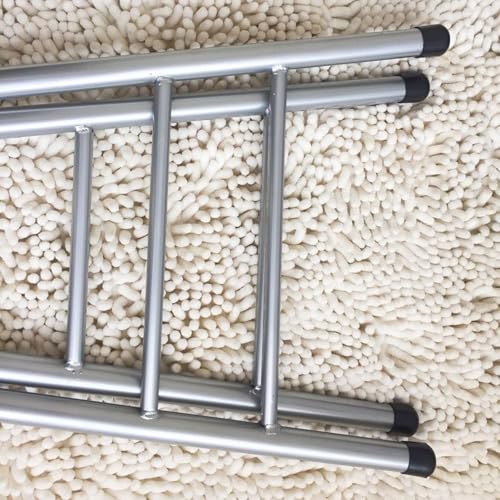 Tabouret de bar pliable en métal robuste au design compact et stable - 5