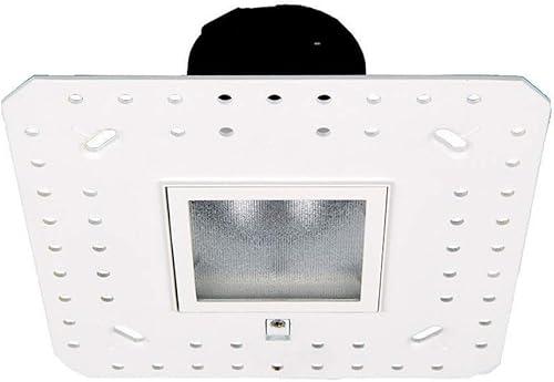 Miniatura 2 de WAC Lighting R2ASAL-F830-WT Aether - Luz invisible cuadrada ajustable para motor y LED, haz de inundación, 40 grados, color blanco