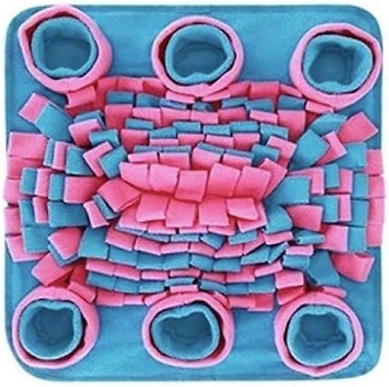 Interactive Dog Snuffle Mat for Mental Stimulation and Enrichment for Dogs Pigs Rabbits Cats and Other Small Animals Encourages Natural Foraging Skills and Stress Relief image 3
