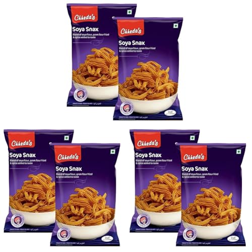 Image of Chheda's - SOYA Snax - SOYA Sticks - Masala chakli (300g Pack of 6)