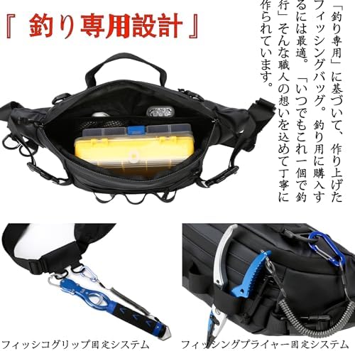 ✨新品未使用✨ブラック 多機能ポーチ・バックパック ウエストポーチ DEVICE ウエストポーチ 「WEARISTA こーせ×DEVICE コラボ
