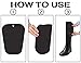 ericotry 2 Pairs 10 Inch Boot Shaper Form Inserts Breathable Boots Tall Support Shoe Tree Stands Holder for Women and Men