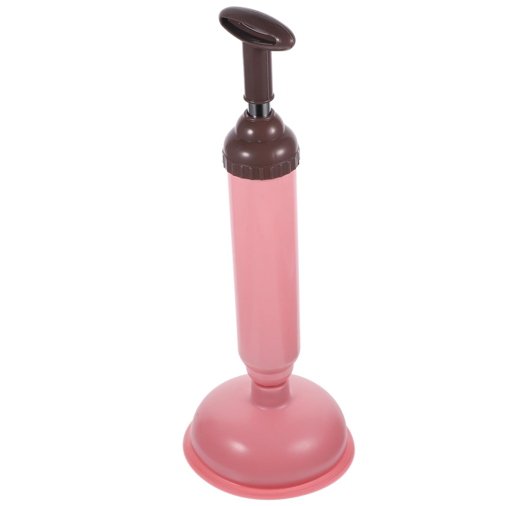 Émbolo de Succión Fuerte para Inodoro y Cocina, Pvc Acero Inoxidable Rosa | Desatascador de Alcantarillado, 1 Pieza, Limpieza Doméstica, Uso en Baño y Cocina, Fácil de Limpiar