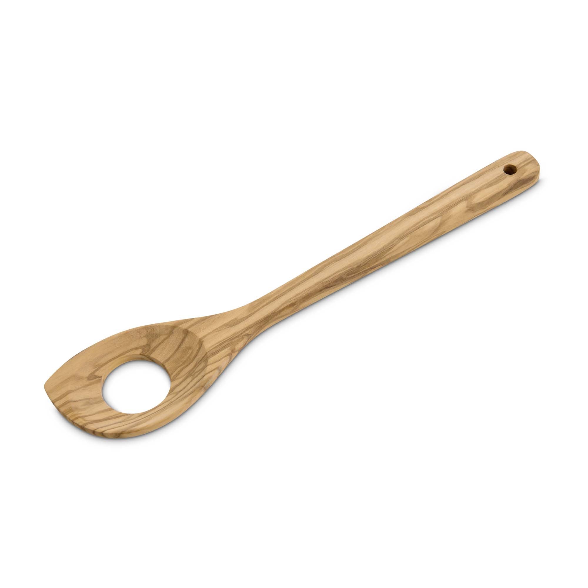 Fantes - Cuchara italiana de cocina para risotto de madera de olivo, 12 pulgadas, The Italian Market Original desde 1906