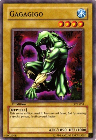 Amazon.com: Yu-Gi-Oh! - Gagagigo (DCR-054) - Dark Crisis - Unlimited  Edition