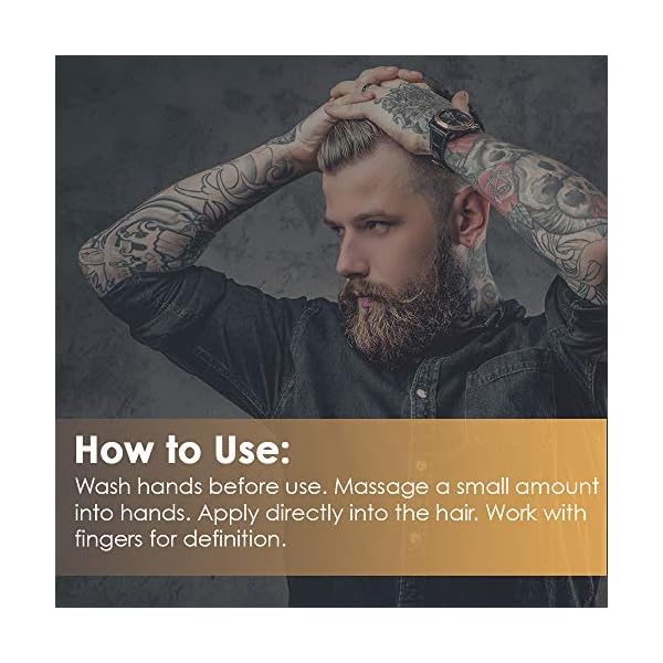 Woody's Styling Cream for Men, Flexible Styling Cream, Controls Curly and Wavy Hair, 3.4 oz. 2-Pack