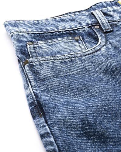 Image of BENE KLEED Men Tinted MID-Rise Solid Pure Cotton Jeans