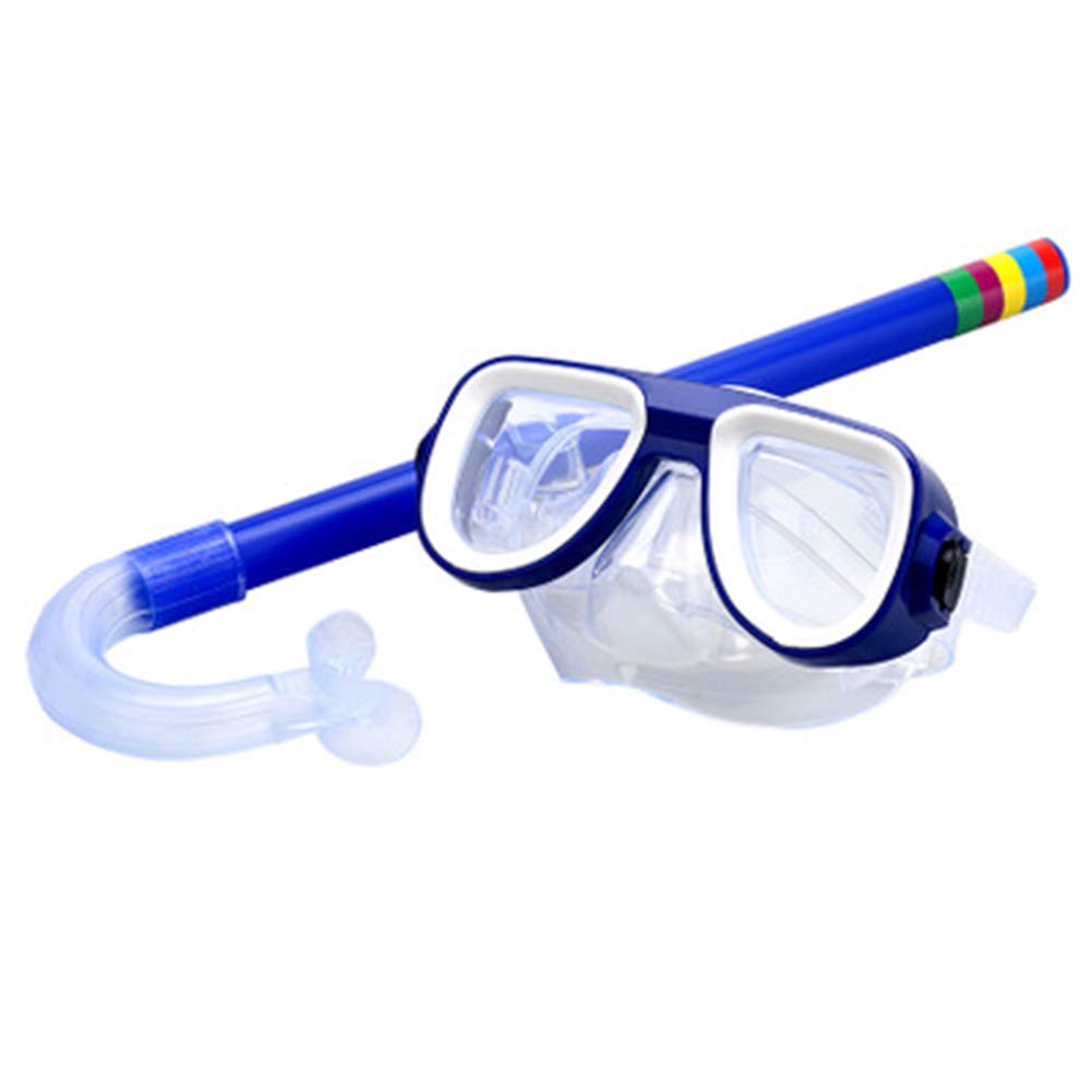 Children Snorkel Set Kids Diving Goggle Mask with Breathing Tube Easy to Adjust Scuba Mask for Kids