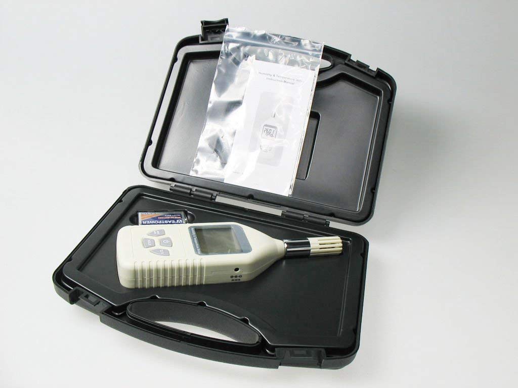 MeterTo Humidity Temperature Meter,-10?~ +50? (14?~ 122?), Humidity: 5% RH~ 98% RH