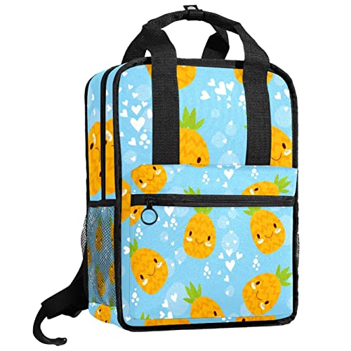 Sac à dos pour garçons avec motif écailles de sirène et dos rembourré