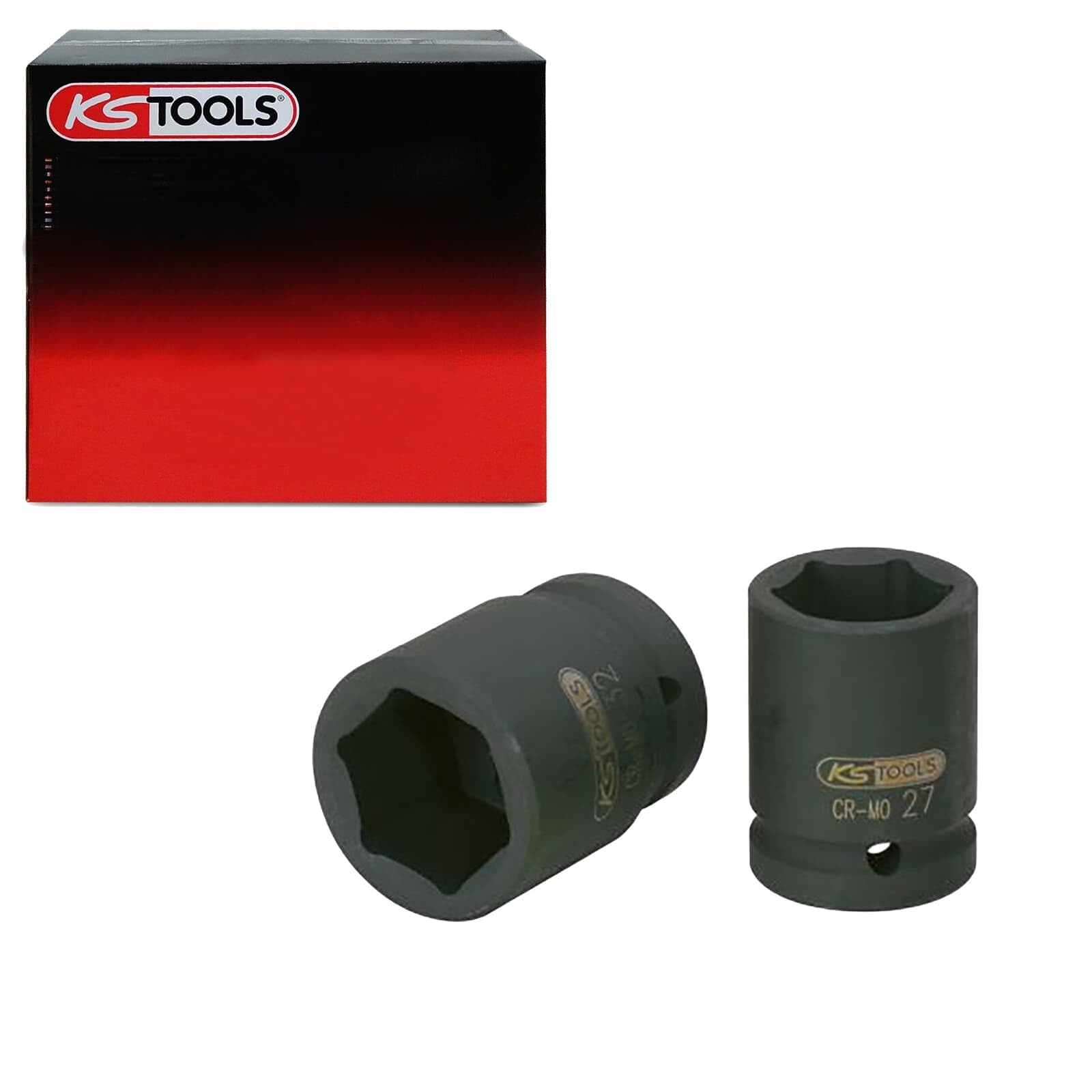 KS Tools 515.1370 Douilles courtes à chocs 70 mm