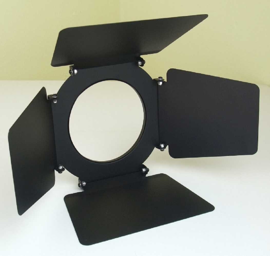 2 x PAR 30 Spot-Light Scheinwerfer SCHWARZ black PAR-30 mit Torblende, E-27 Fassung & Kabel mit Schuko-Stecker