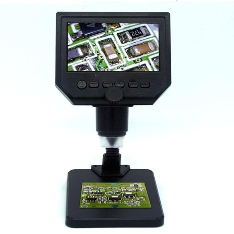 Microscope Portable 600X 4.3 LCD Digital Microscope 8 LED 3.6MP Electronic HD Video Microscopes