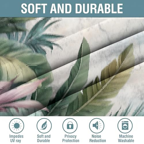 Rideau moderne 3D impression tissu polyester isolant au fini marbre vintage - 5