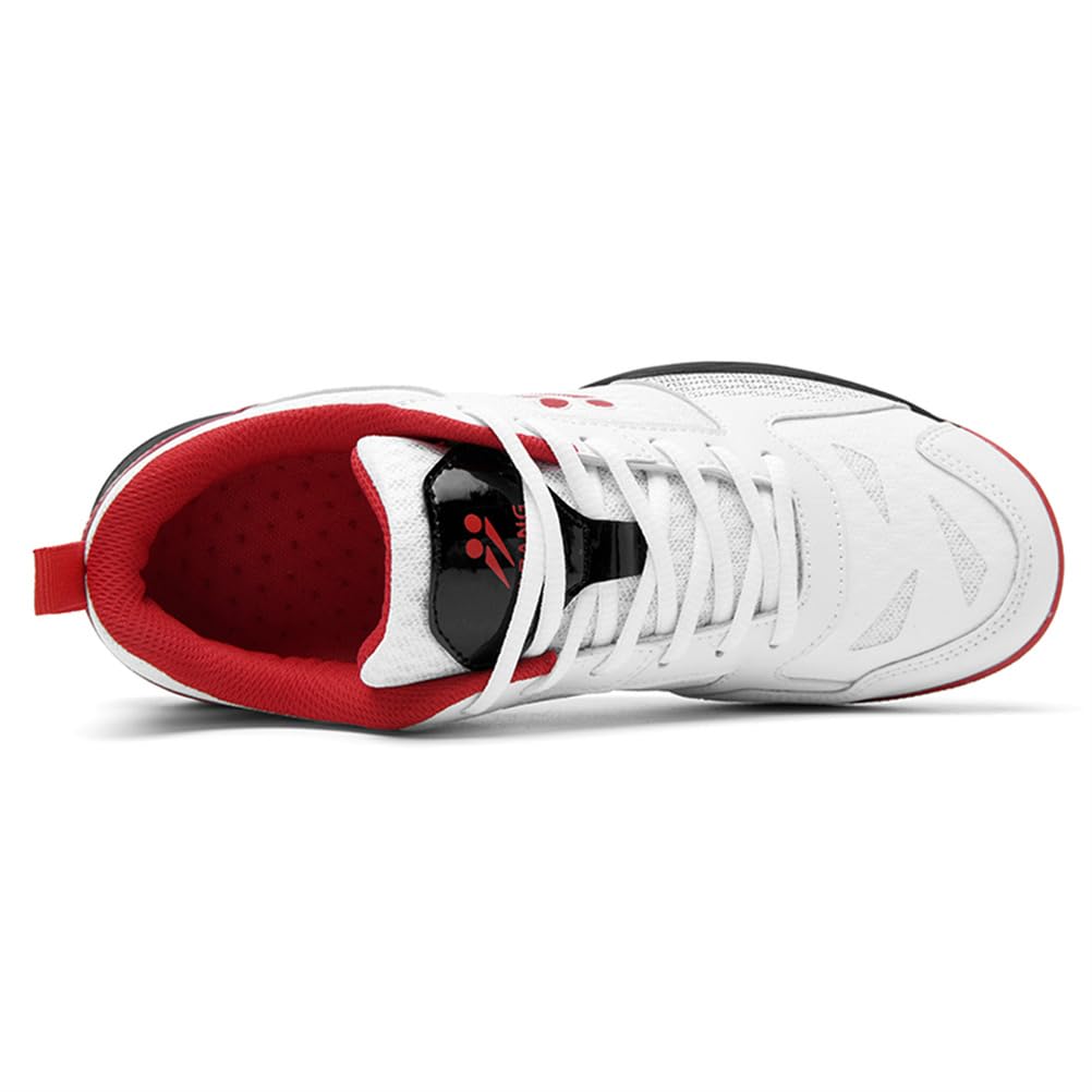 JiuQing Zapatillas De Pickleball Hombre Mujer para Bádminton Voleibol Cancha Interior Antideslizantes Y Ligeras