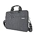 WIWU Laptop Bag 13-13.3 Inch, Slim Laptop Carrying Case With Shoulder Strap Compatible MacBook Pro, MacBook Air,Surface Book,Dell,HP,Lenovo,Notebook Computer(Gray)
