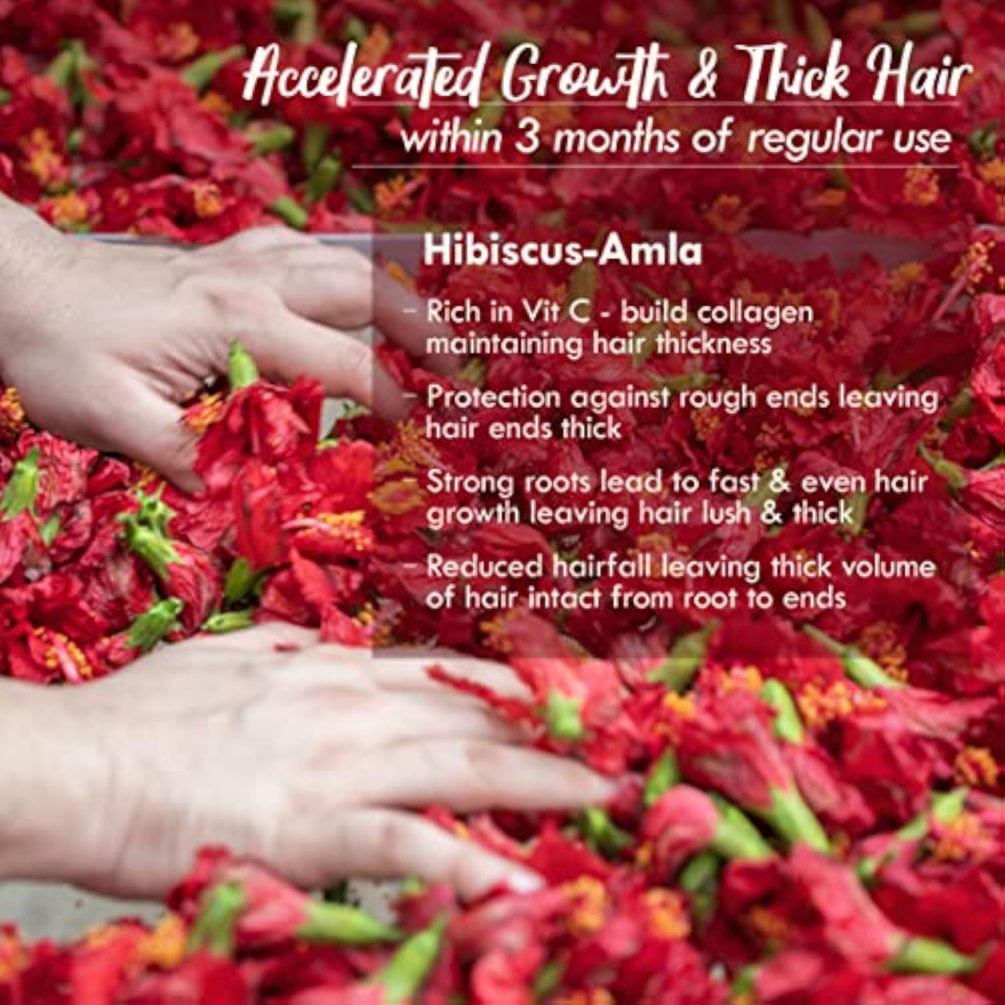 Hibiscus Amla Hair Oil for Growth & Thickness