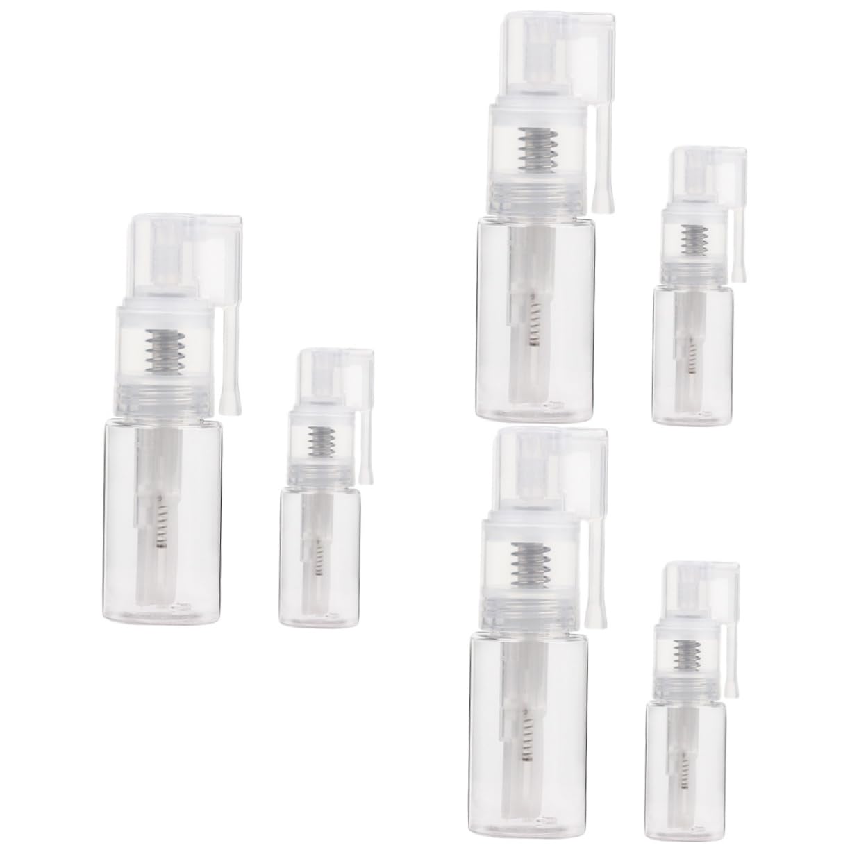 FRCOLOR 6 Pz flacone per polvere secca dosatore di liquidi spruzzatore bottiglie da viaggio bottiglie piccola bottiglia bottiglia di liquido per il trucco pp