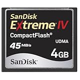 sandisk extreme 64gb compact flash card  Sandisk Extreme Compact Flash IV 4GB Compact Flash Flash Mémoire 4GB-Carte Mémoire CompactFlash (-) 25-85 °C