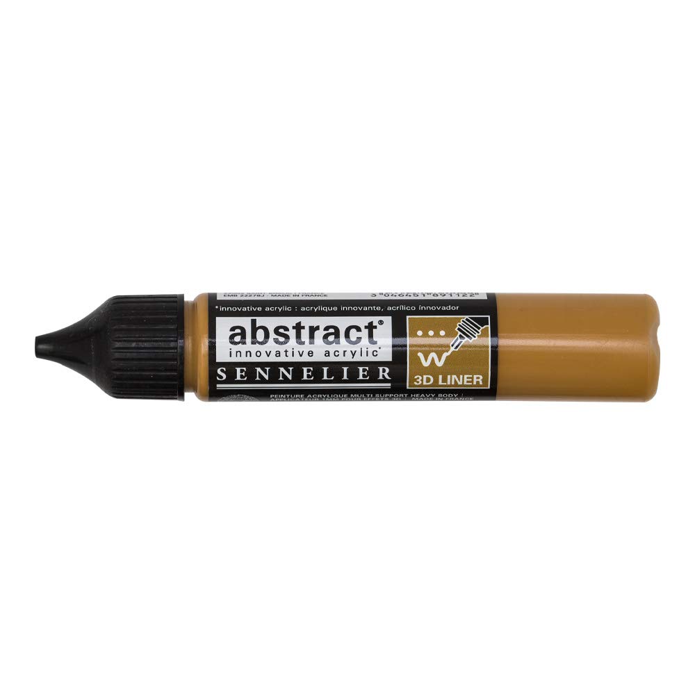 Sennelier Abstract Acrylic 3D Liner 27ml (Yellow Ochre)
