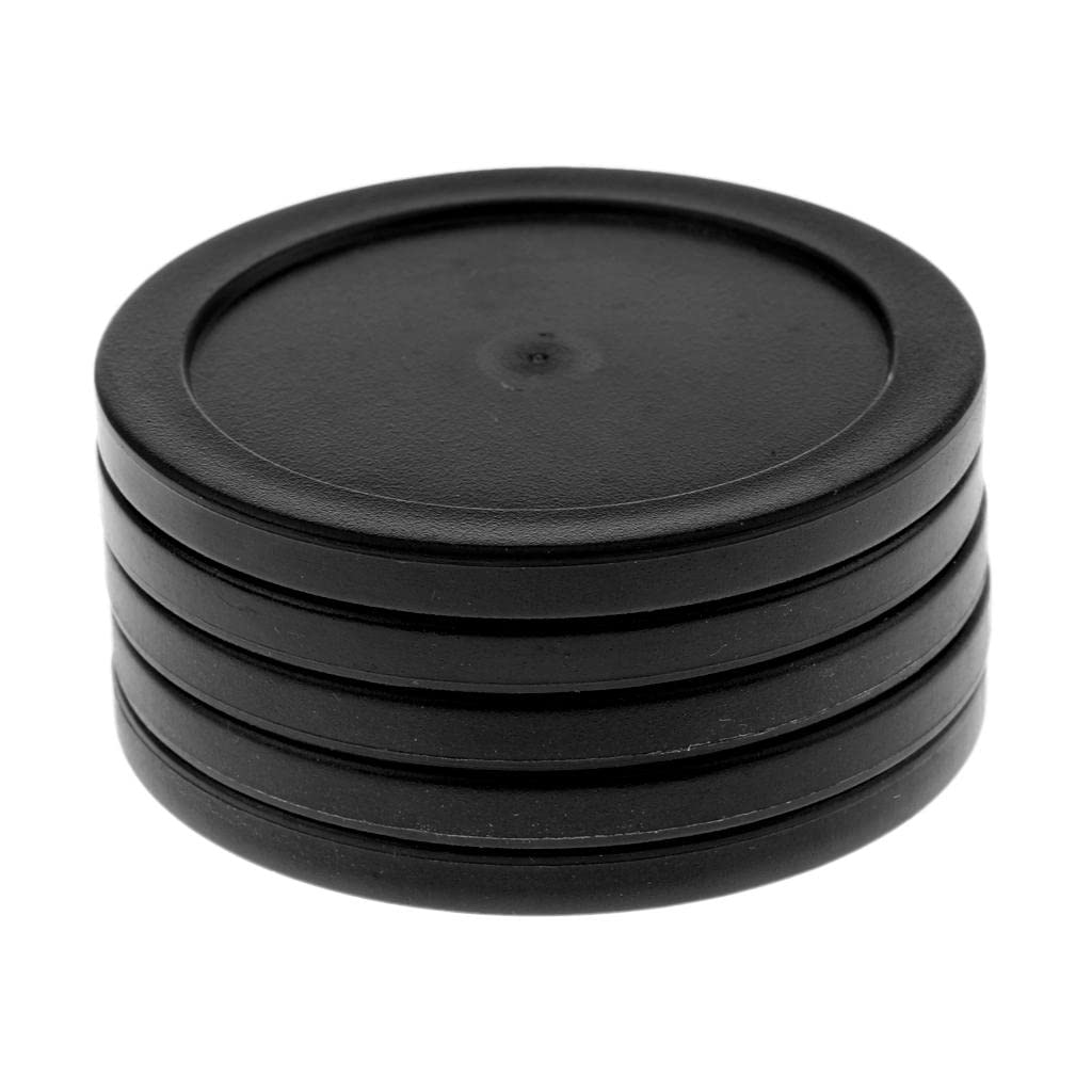MERISHOPP® 5 Pieces 62mm Air Hockey Replacement Pucks for Full Size Air Hockey Tables Black | Sporting Goods | Indoor Games | Air Hockey | Air Hockey | 5 Pieces Air Hockey Pucks-image-25