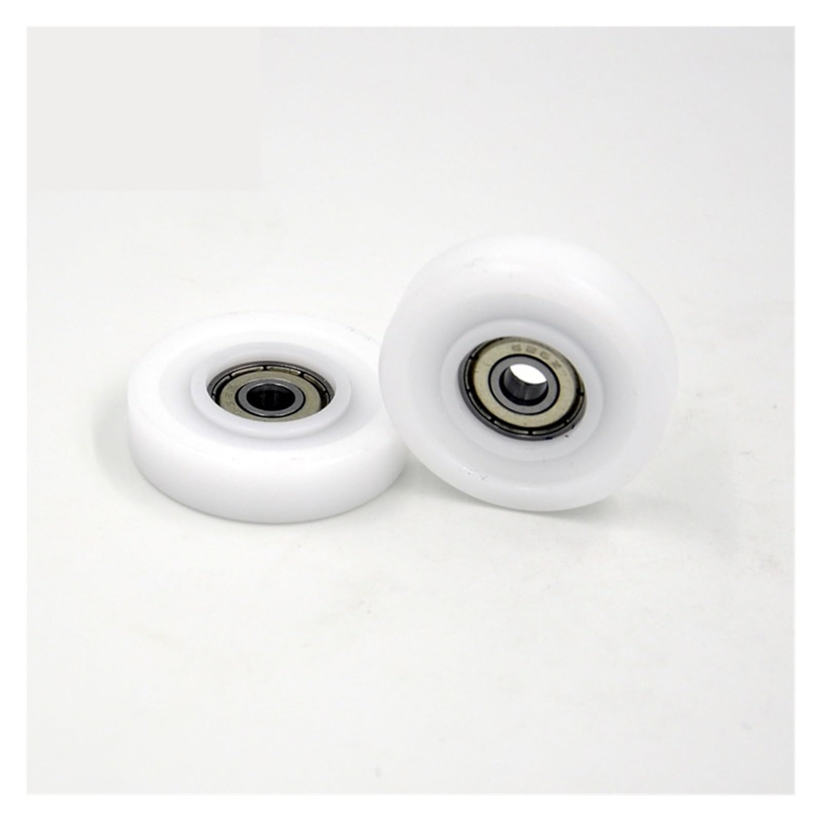Galet polyuréthane 6mm anti-bruit roulement recouvert plastique pour poulie, lot de 10