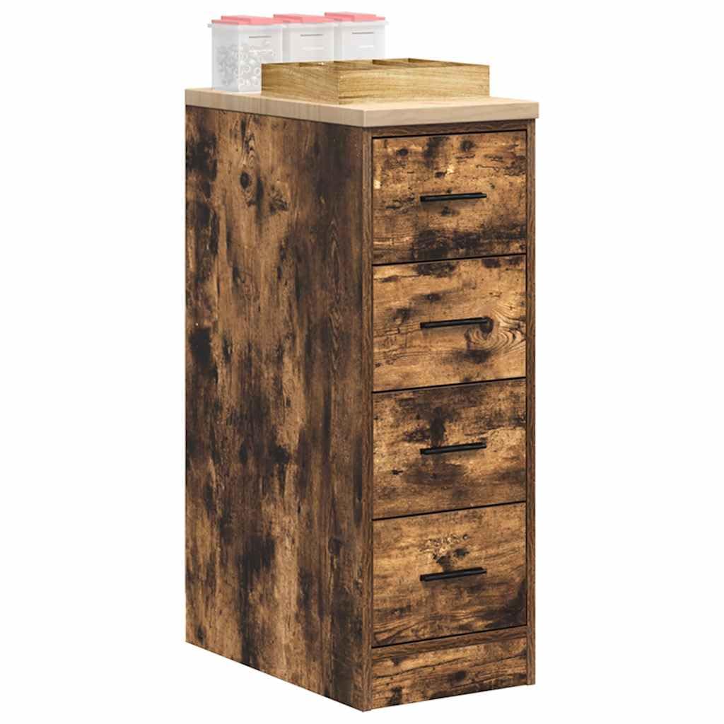 Armoire de Rangement de Garage chêne fumé 30x51x85 cm Bois pin,Entreprise & Industrie,Stockage Industriel,Armoires industrielles,21.4 kg-860584