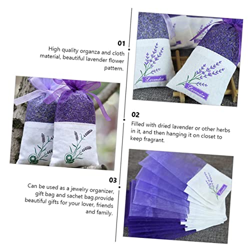 Bolsitas Sachet 22Pcs con Lazos para Armario y Maleta miniatura 7