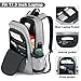 AMBOR Travel Laptop Backpack, 15.6-17.3 inch Anti Theft Business Laptop Backpack with USB Charging Port and Headphone Interface, Backpack for Men & Women, Grey