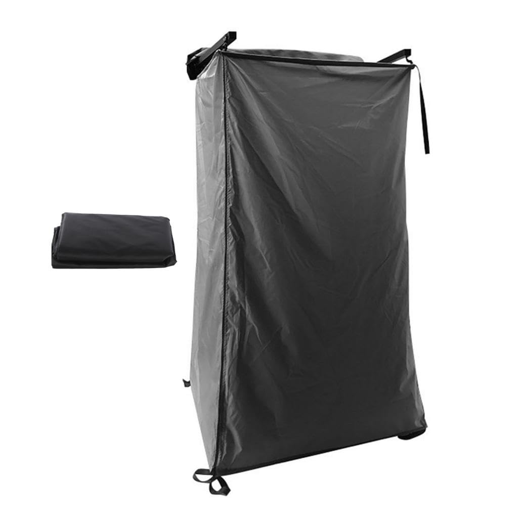 Sharplace Toilettenzelt Mobiles Duschzelt für Outdoor Camping, tragbares Duschzelt mit UV-Schutz, Umkleidezelt Seitenbadzelt für Fahrzeuge, Sichtschutzzelt für Strand, Wohnwagen, Heckklappe,