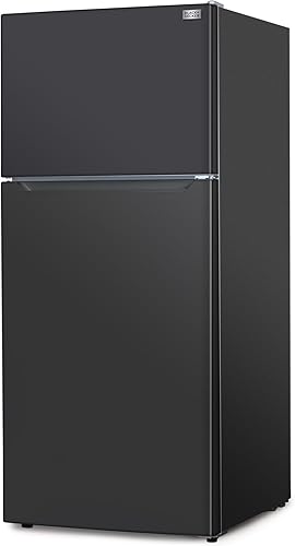 Miniatura 25 de BLACK+DECKER Refrigerador de montaje superior de 18.1 pies cúbicos con congelador, refrigerador de 2 puertas con congelador superior y control de
