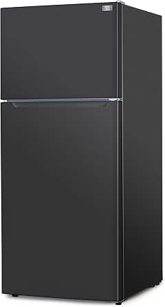 BLACK+DECKER 18.1 Cu. Ft. Top-Freezer Refrigerator with Ice Maker (BR1810HIMB)