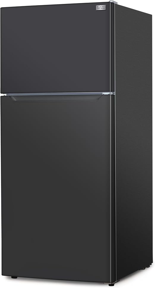 BLACK+DECKER 18.1 Cu. Ft. Top Mount Refrigerator with Ice Maker,