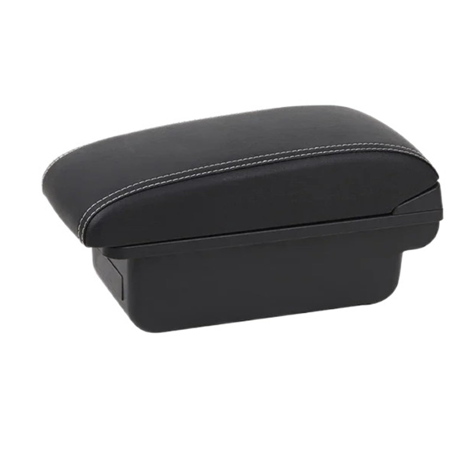 Ggwqoops Car Armrests For Citroen For C3 Armrest Box Interior Storage Accessories Please Make Armrest Box(C3 White line NoUSB)
