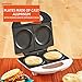 IMUSA USA GAU-80345 2-Slot Electric Nonstick Arepa Maker (760 W), White