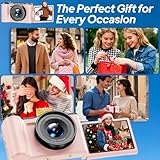 Digital Camera,Focusinc 4K 56MP & 3'' 180°Flip Screen Autofocus Vlogging Compact Camera for YouTube, Retro Photo Travel Camera with 16X Zoom 32G SD Card for Beginner Content Creators - Image 7