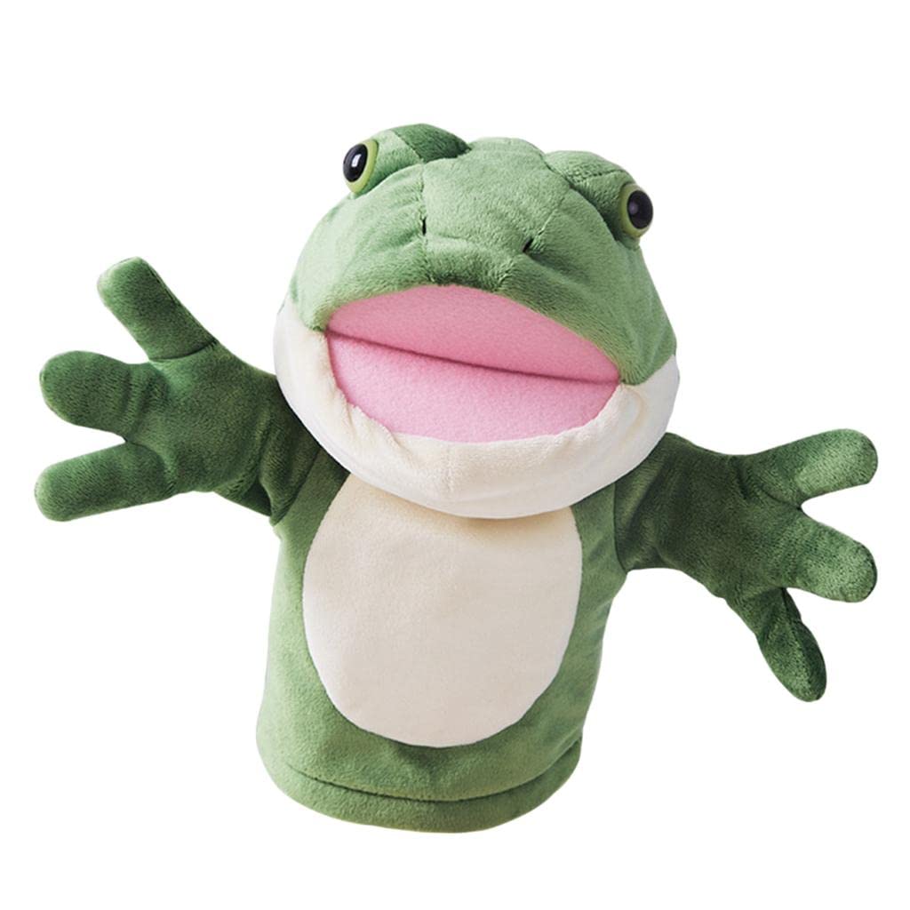 kowaku 2 Piezas Títere de Mano Animal Juguete Creativo Juguete para Juego de Representación para Niños Material Suave Adecuado para Actividades Educativas, Los 28x16cm