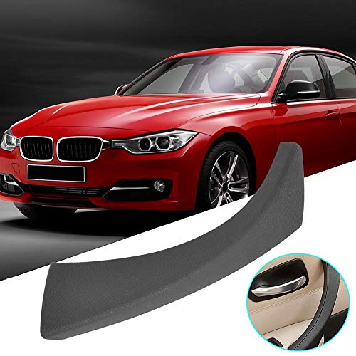 Capa de puxador para painel externo interno e externo slibrat preta ABS lado direito para E90