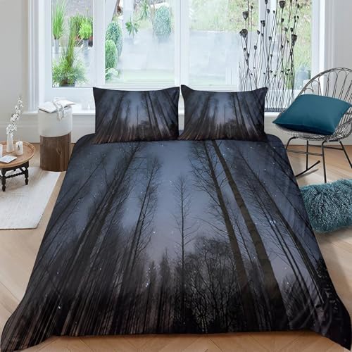 Parure de lit double canard microfibre effet super douce housse couette 200x200 résistante