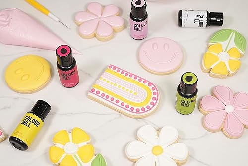 Miniatura 4 de Colour Mill Aqua Blend Colorante alimentario a base de agua, 0.7 fl oz blanco