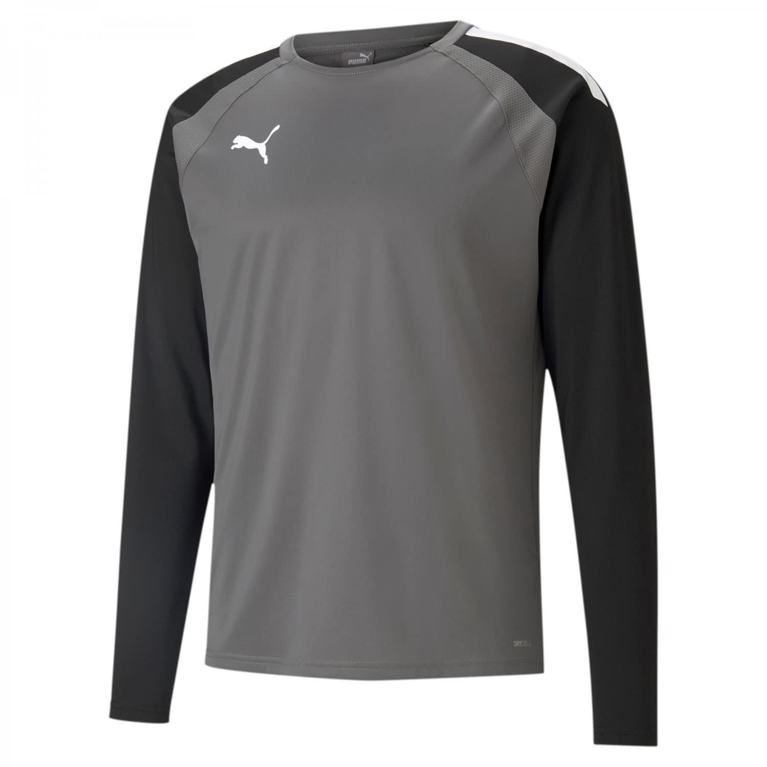 PUMA Men's TeamLIGA Training Sweat Sweater, Smoked Pearl-Puma White, M