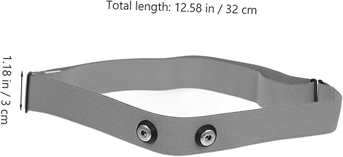 Miniatura 2 de Monitor de pecho correa elástica cómoda reemplazo suave tela deportes al aire libre fitness monitor