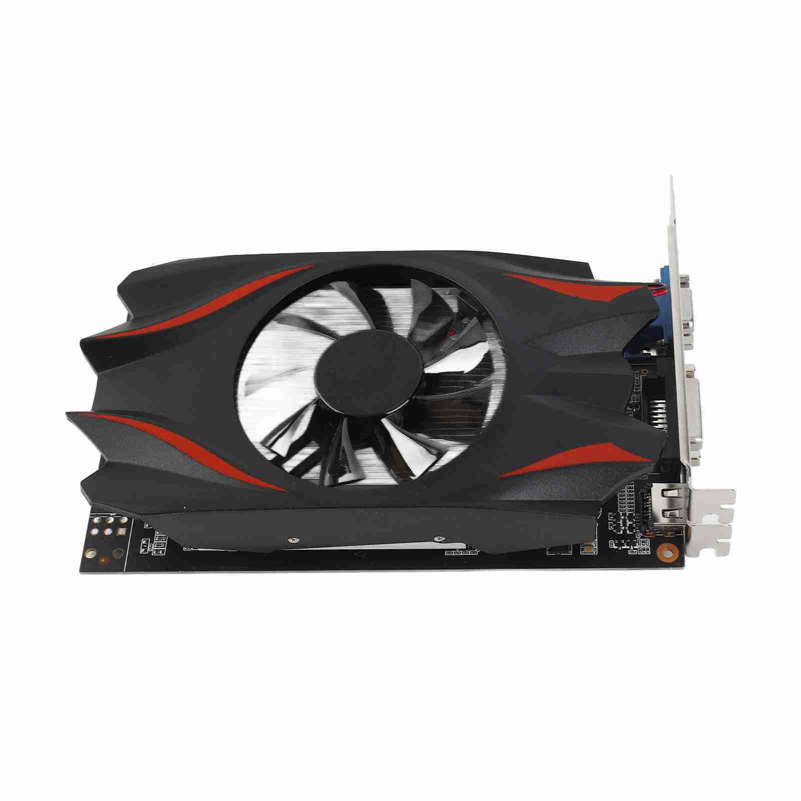 Jectse Scheda Grafica 8 GB DDR5, 256 Bit, DP/HDMI/DVI, Doppia Ventola, Per PC Gaming E Desktop