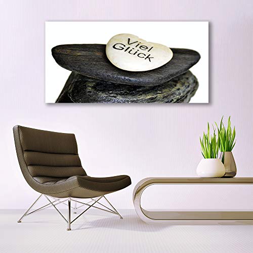 Déco murale moderne Tulup avec tableau pierres art en impression sur toile