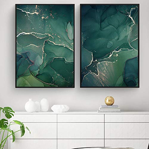 Peinture chambre contemporaine style minimaliste abstrait haute définition 50x70cm