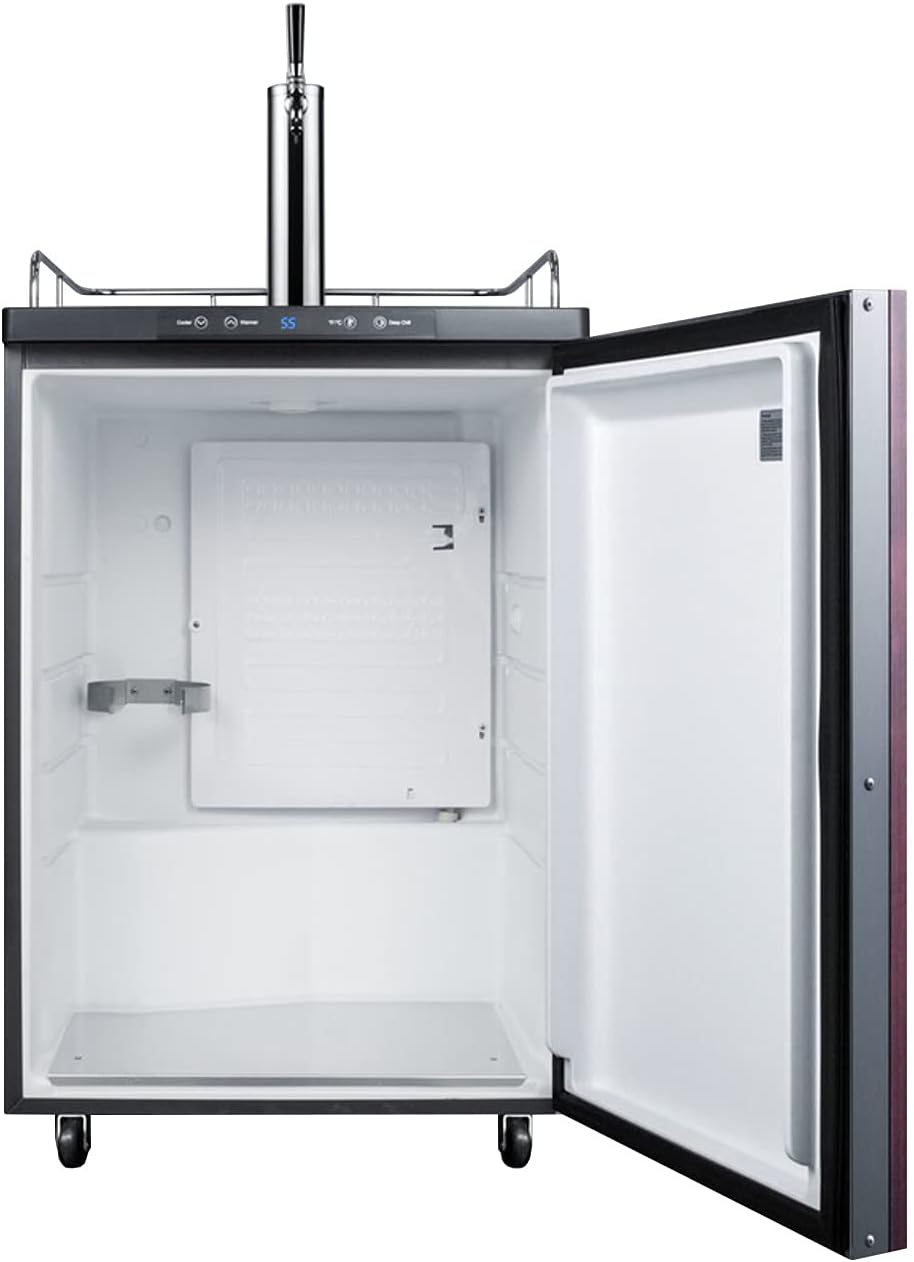 Summit SBC635MBIIF Wine Dispenser, Brown