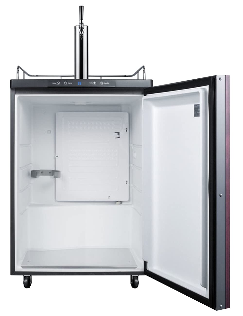 Summit SBC635MBIIF Wine Dispenser, Brown