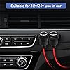 Aofan Car Cigarette Lighter Adapter 12V/24V Power Socket Plug - Compatible with Air Pumps, Car Chargers, Vacuum Cleaners, GPS Devices & Tire Inflators #4