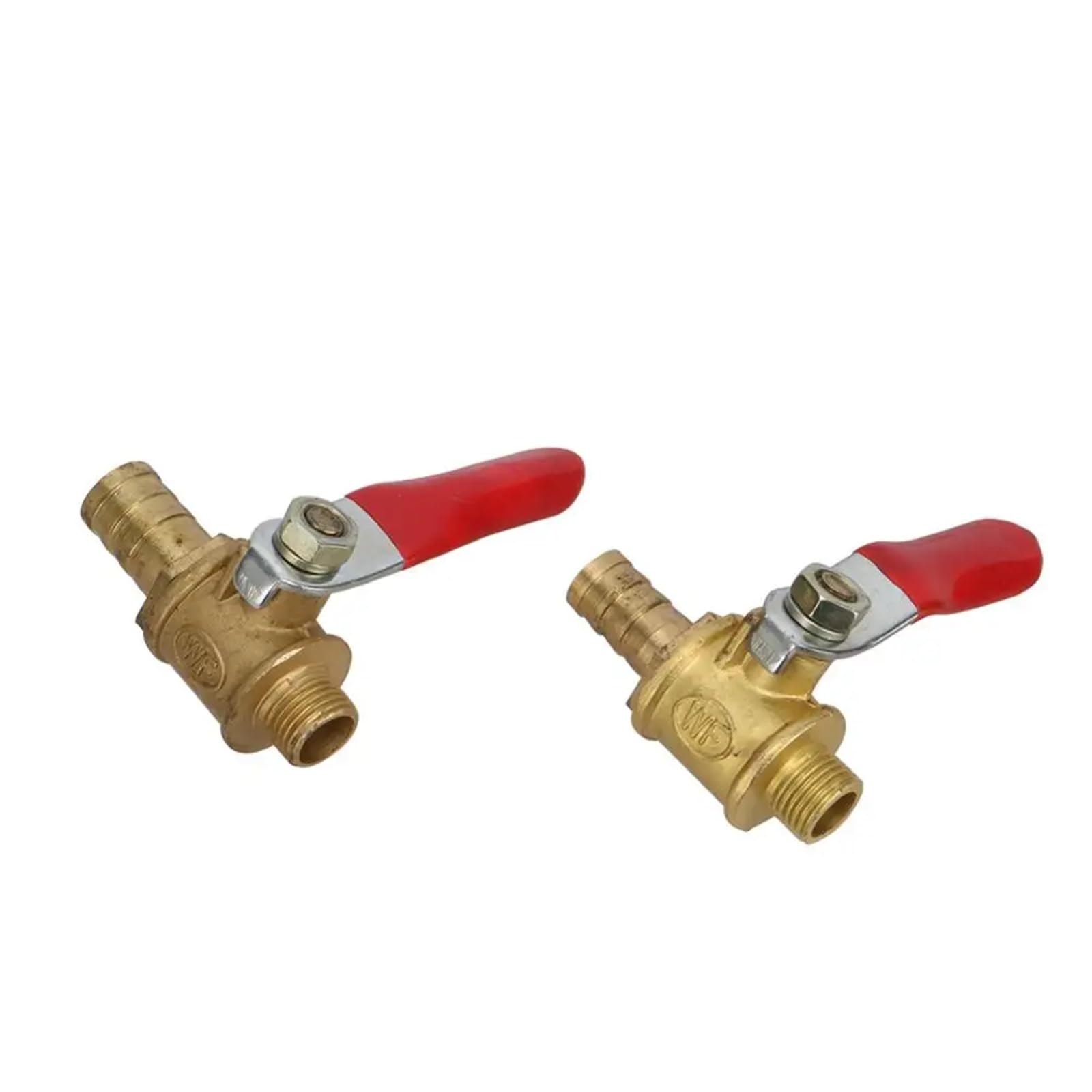 Válvula de bola de latón de 1/8 antigoteo para conectar tubos de 10mm